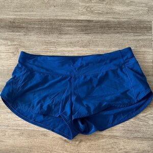 lululemon athletica Women's Cobalt Blue Running Shorts